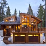 Blue Moose Lodge in winter