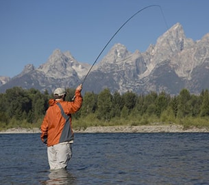 fly-fishing Fly fishing in Wyoming