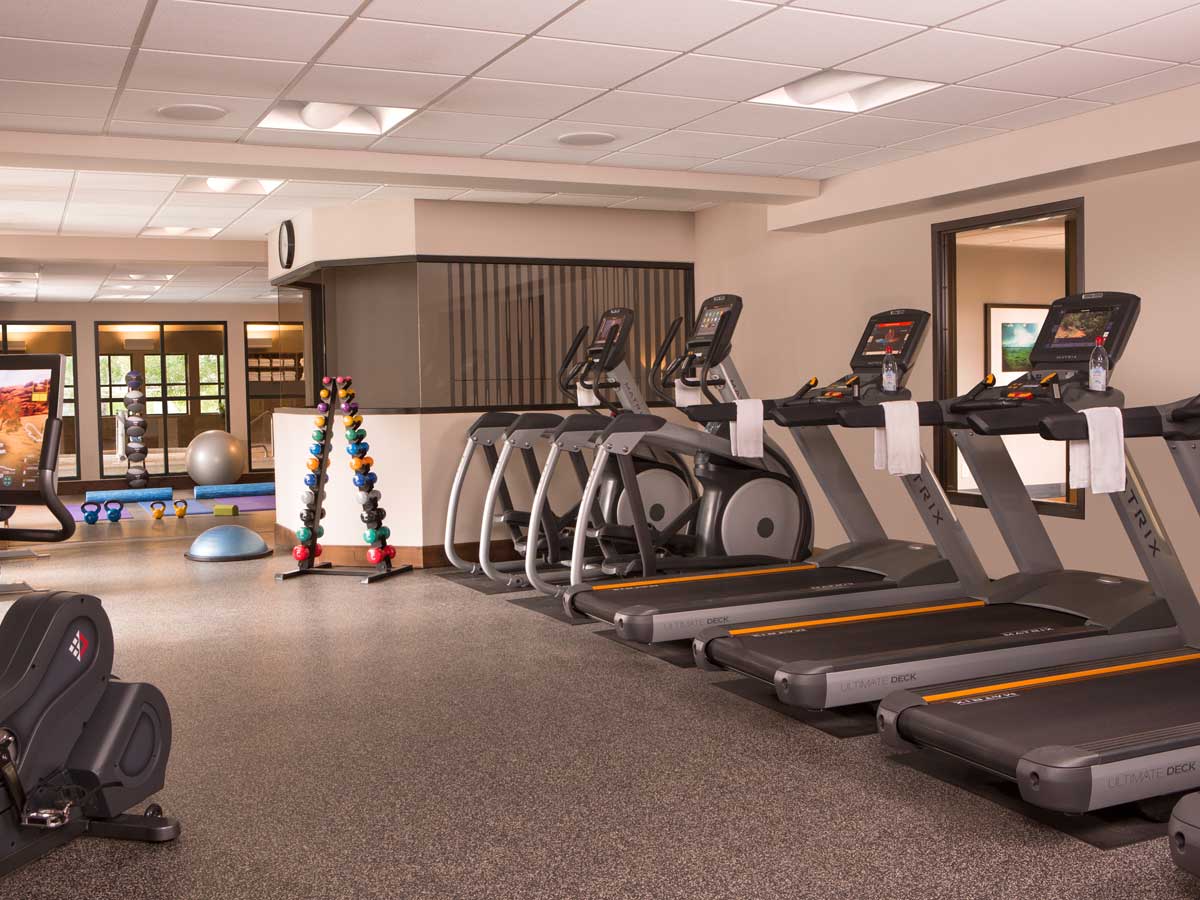 Gym room. Gym room.
