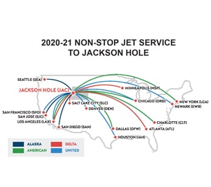 2020-21 Non-Stop jet service to Jackson Hole. 2020-21 Non-Stop jet service to Jackson Hole.