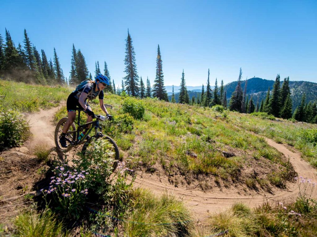 Downhill Mountain Biking.