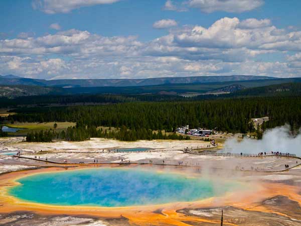 Grand Prismatic Spring.