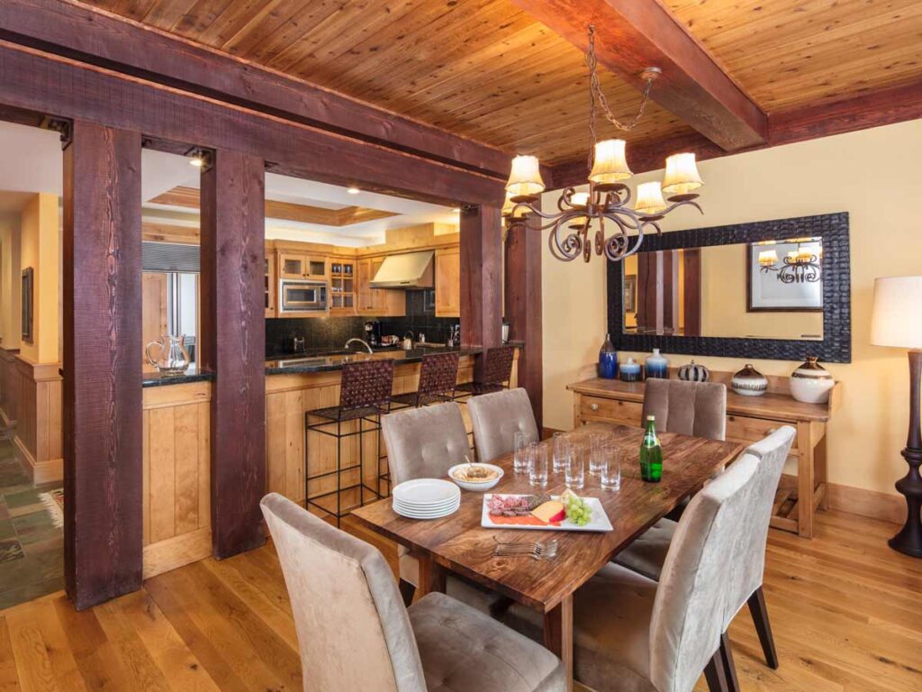 Jackson Hole Crystal Springs Lodge Sweetwater Dining Room.