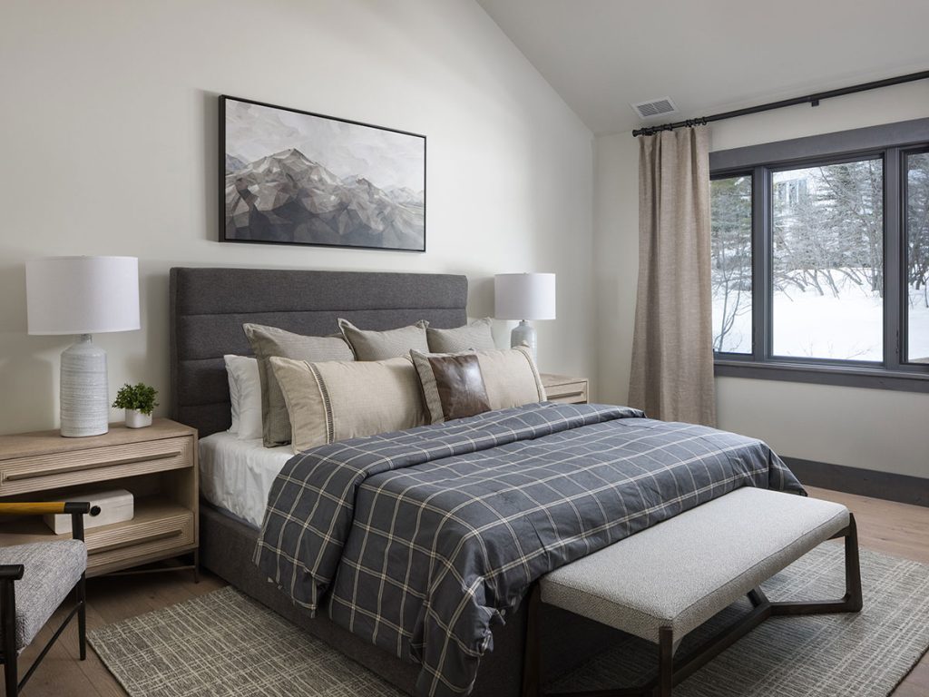 Private Rental Home Bedroom.