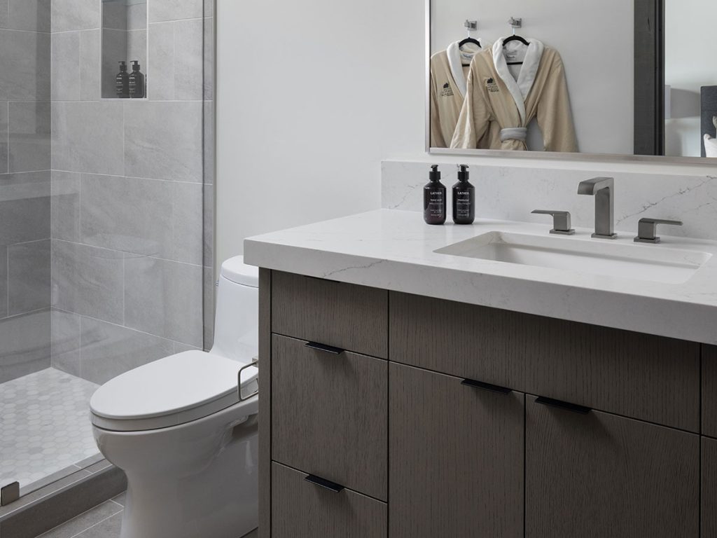 Private Rental Home Bathroom.