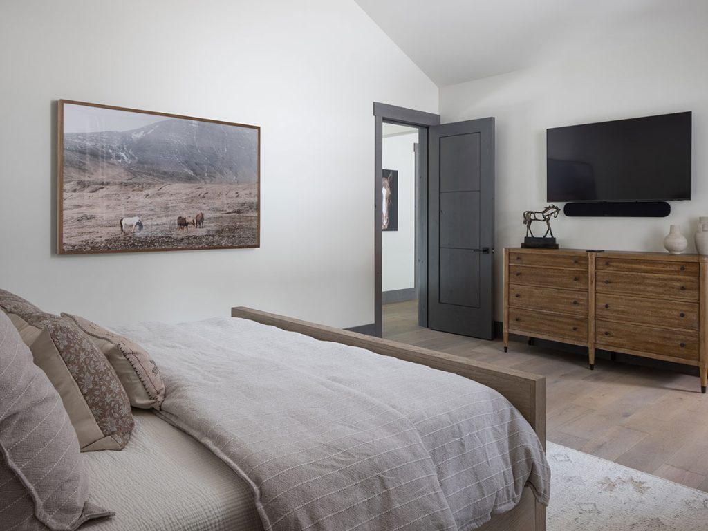 Private Rental Home Bedroom.